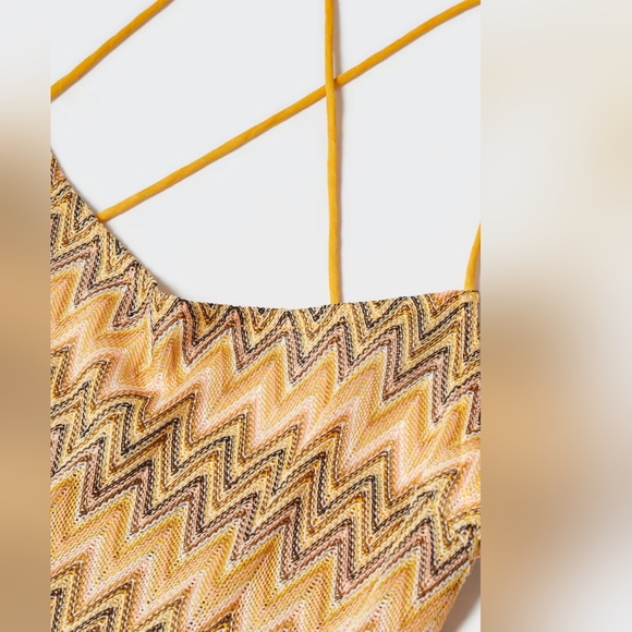 MANGO Geometric dress - Picture 2 of 5
